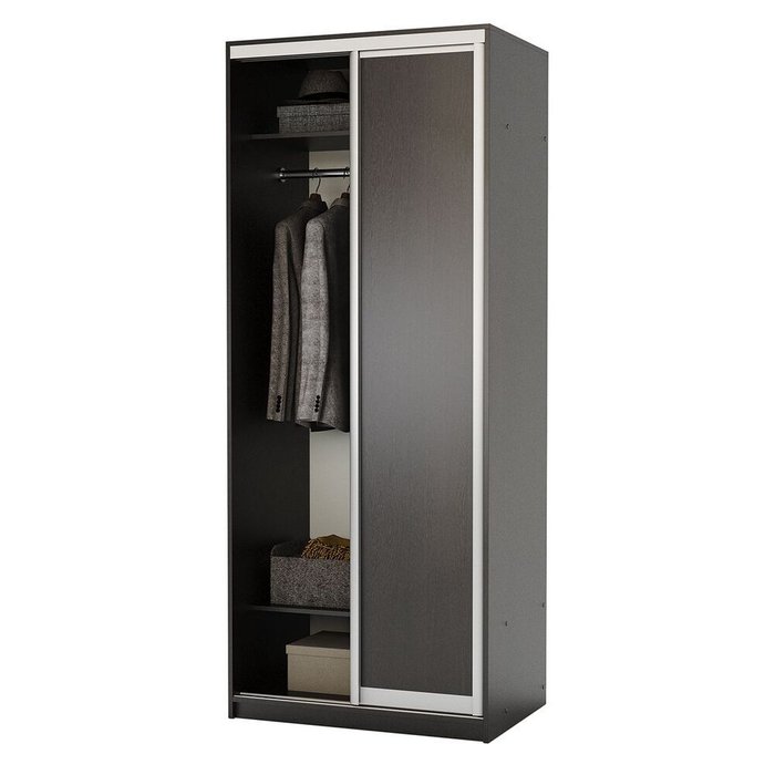 Шкаф-купе Премиум 90х60х220 Венге - купить Шкафы-купе по цене 34990 Шкаф-купе Премиум 90х60х220 Венге - купить Шкафы-купе по цене 34990