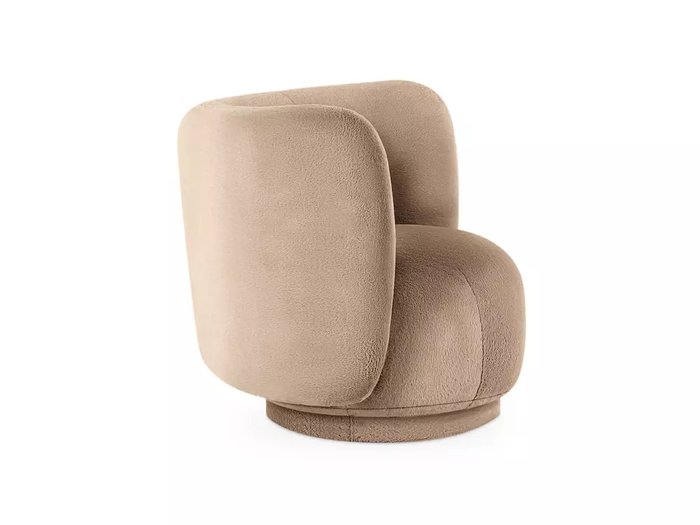 Кресло Lucca темно-бежевого цвета  - лучшие Интерьерные кресла в INMYROOM