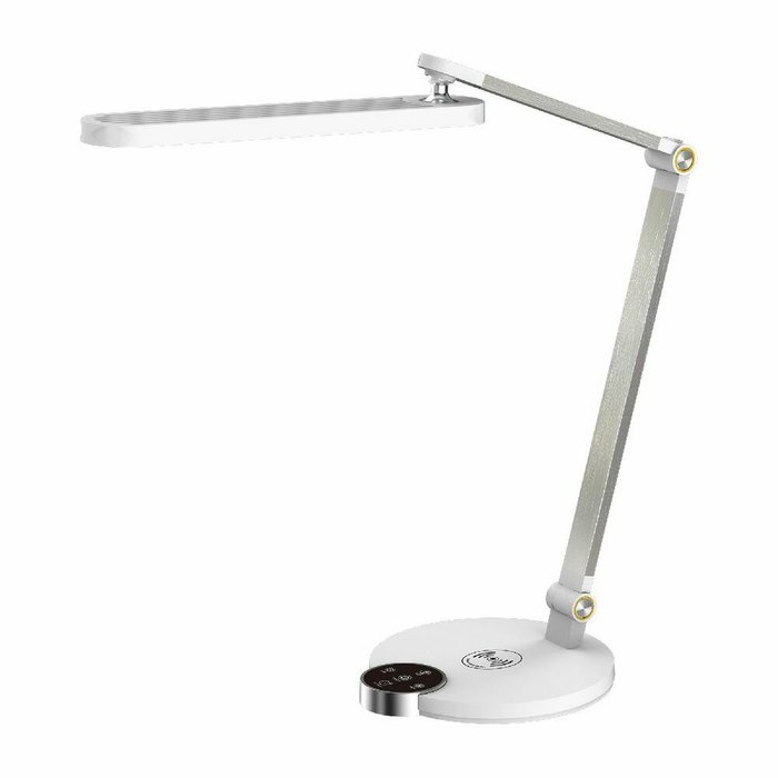 Настольная лампа ULM-D113 18W/3000-6000K/DIM WHITE (пластик, цвет белый)