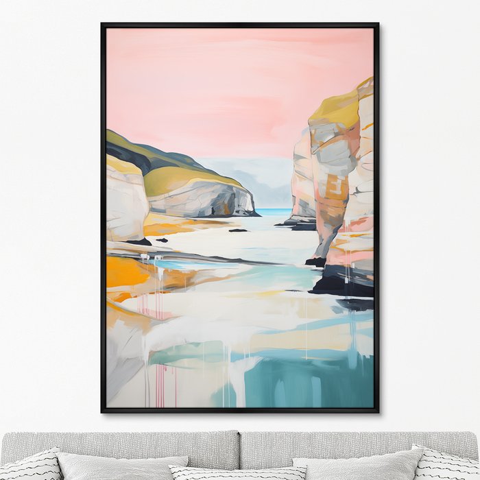 Репродукция картины Landscape Collection, The sea flow, No 1, 2024г.