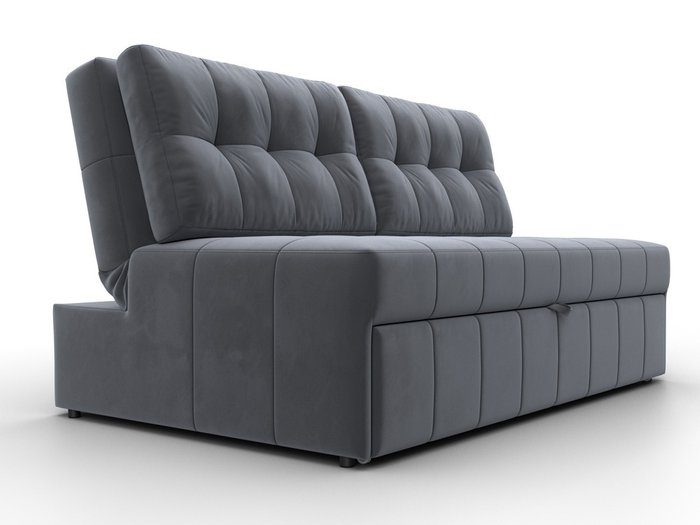 Диван-кровать Лига-107 S серого цвета - лучшие Прямые диваны в INMYROOM Диван-кровать Лига-107 S серого цвета - лучшие Прямые диваны в INMYROOM