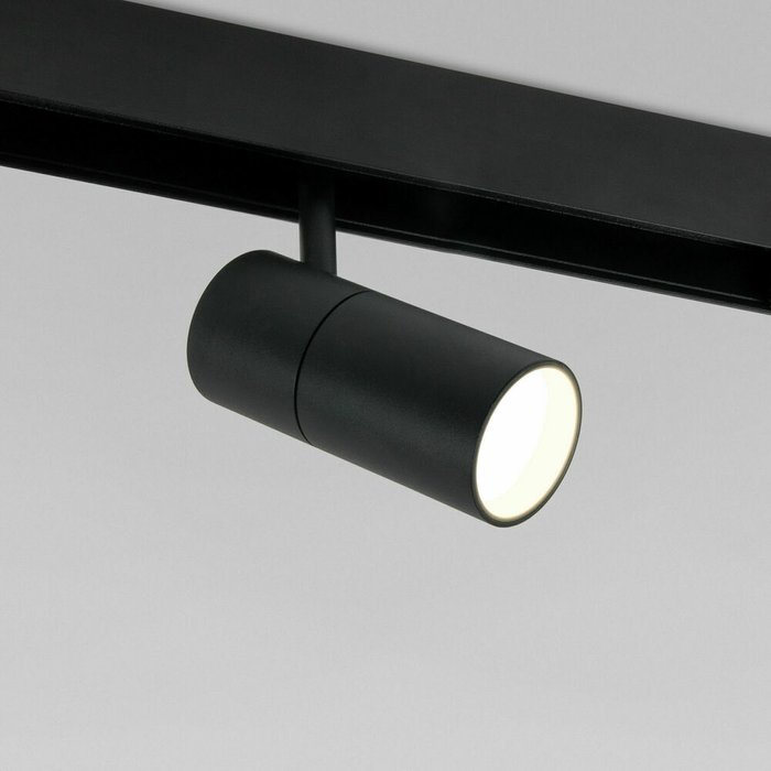 Трековый светильник Slim Magnetic R01 черного цвета - купить Трековые светильники по цене 3530.0