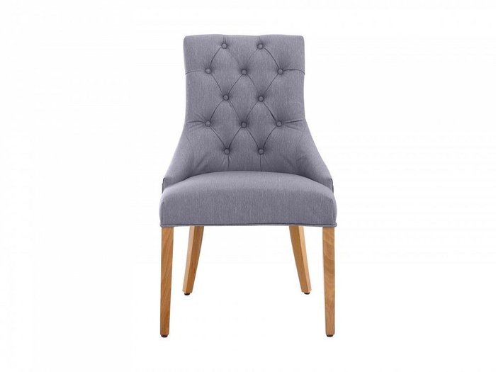 Стул Benson серо-синего цвета - купить Обеденные стулья по цене 22390.0