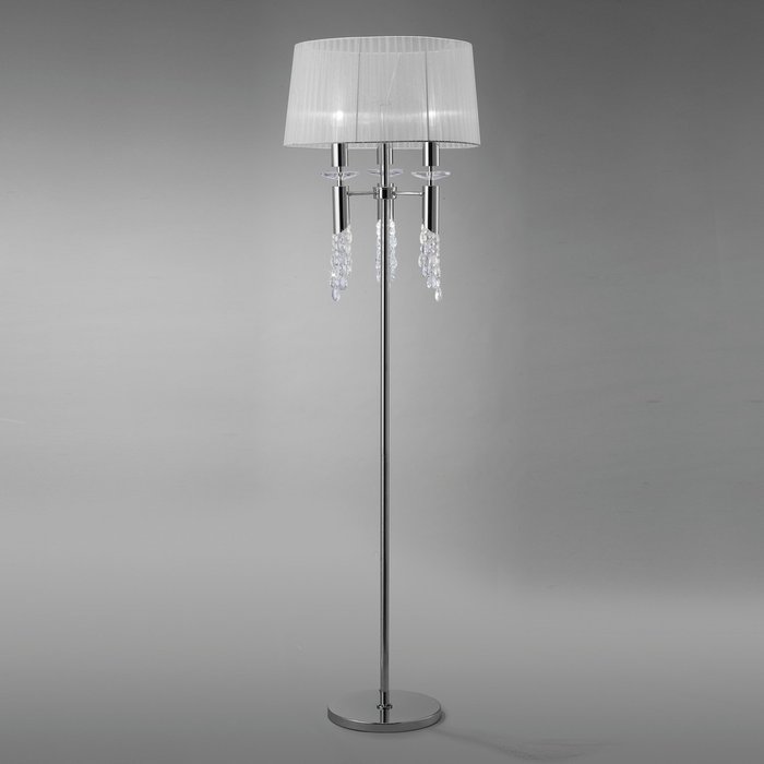 Торшер Tiffany 3869 (ткань, цвет белый) - купить Торшеры по цене 49414 Торшер Tiffany 3869 (ткань, цвет белый) - купить Торшеры по цене 49414