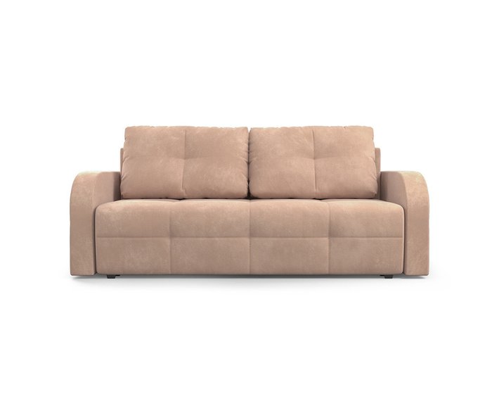 Прямой диван-кровать Марсель 3 бежевого цвета - купить Прямые диваны по цене 41990.0