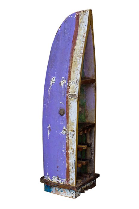 Винный шкаф Папай из старой рыбацкой лодки - купить Винные шкафы по цене 46000.0