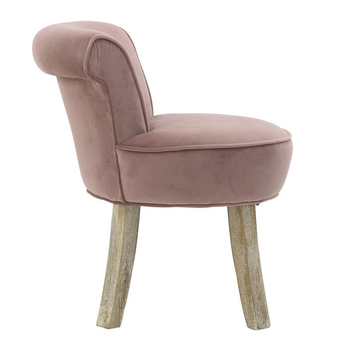 Кресло без подлокотников розового цвета  - купить Интерьерные кресла по цене 15400.0