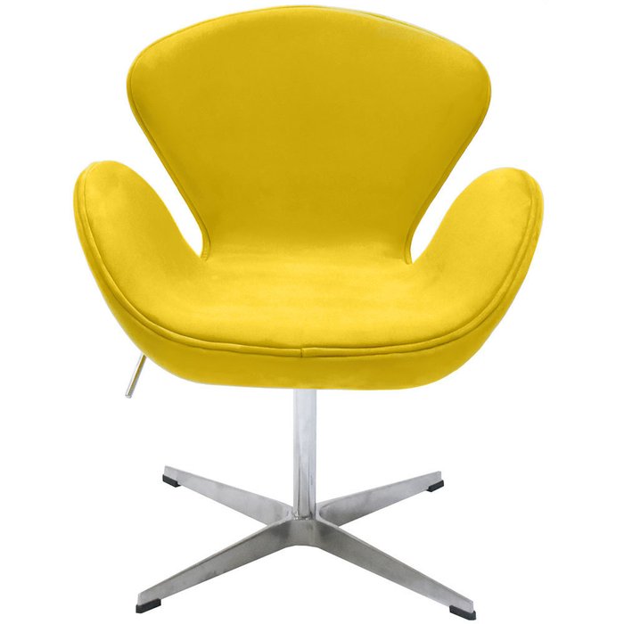 Кресло Swan желтого цвета - купить Офисные кресла по цене 53390.0