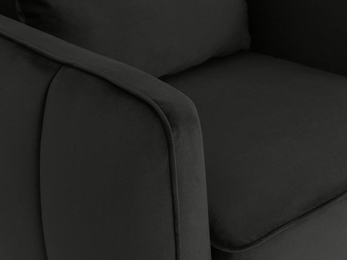 Кресло Amsterdam черного цвета - лучшие Интерьерные кресла в INMYROOM