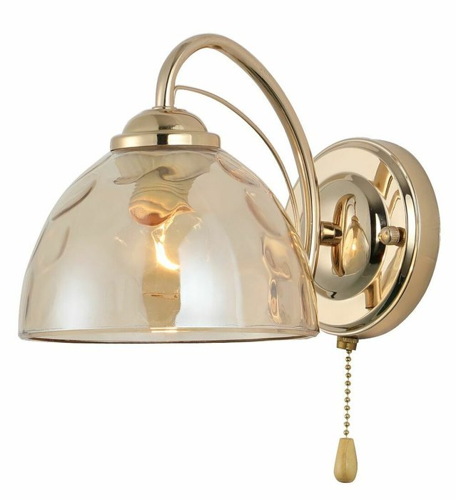 Бра Terri Б0060990 (стекло, цвет шампань) - купить Бра и настенные светильники по цене 1593.0