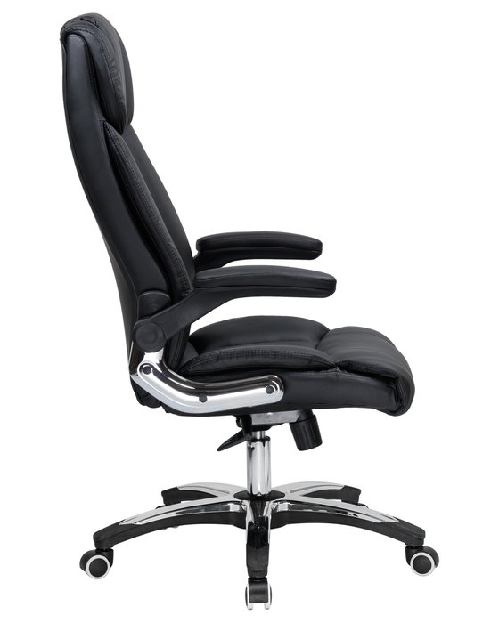 Офисное кресло для руководителей Ronald черного цвета - лучшие Офисные кресла в INMYROOM
