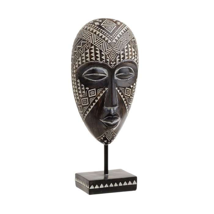 Декор настольный Mask серого цвета