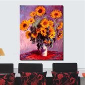 Декоративная картина: Букет подсолнухов - купить Картины по цене 2890.0
