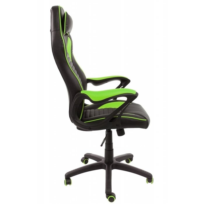 Офисное кресло Leon с зеленой отделкой - лучшие Офисные кресла в INMYROOM