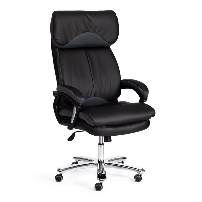 Кресло офисное Grand черно-серого цвета