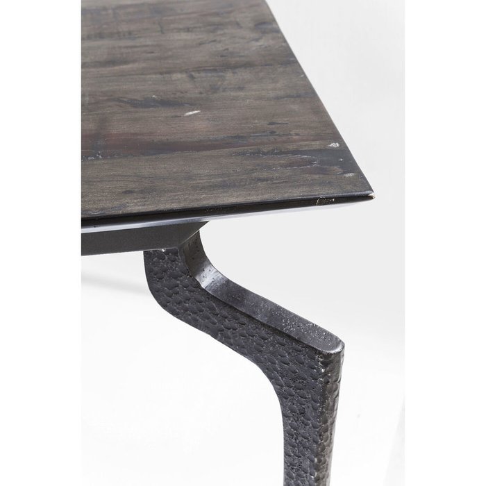Стол обеденный Bug черно-коричневого цвета - лучшие Обеденные столы в INMYROOM