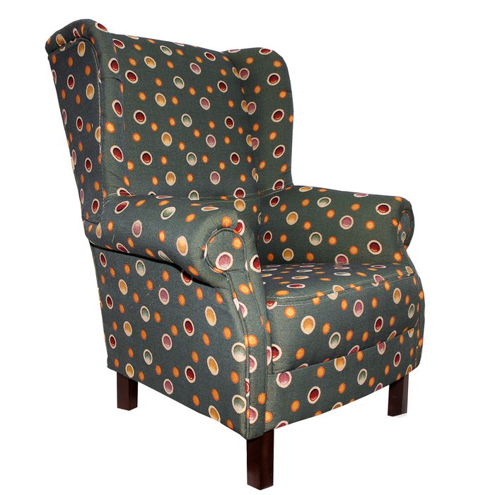 Кресло Bon-bon сине-бежевого цвета - купить Интерьерные кресла по цене 48000.0