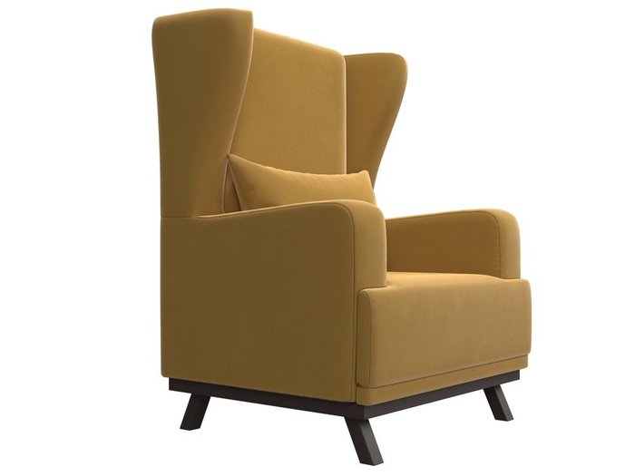 Кресло Джон желтого цвета - лучшие Интерьерные кресла в INMYROOM