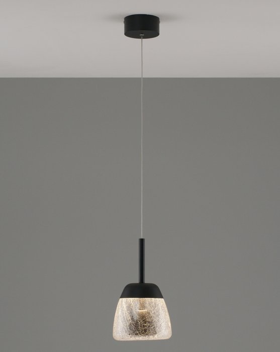 Подвесной светодиодный светильник Eir черного цвета - купить Подвесные светильники по цене 7190.0