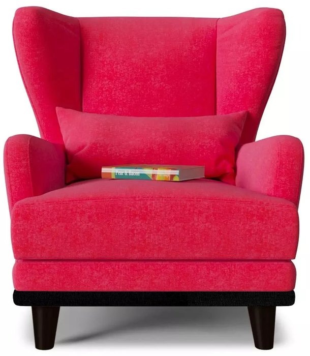 Кресло Роберт дизайн 8 красного цвета - купить Интерьерные кресла по цене 11034.0