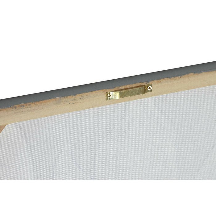 Картина Белый Бежевый Полотно Деревянный MDF Цветок романтик 50 x 2,5 x 50 cm (2 штук) - купить Картины по цене 6634.0