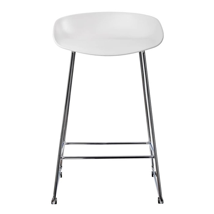 Полубарный стул Neo белого цвета - купить Барные стулья по цене 9890.0