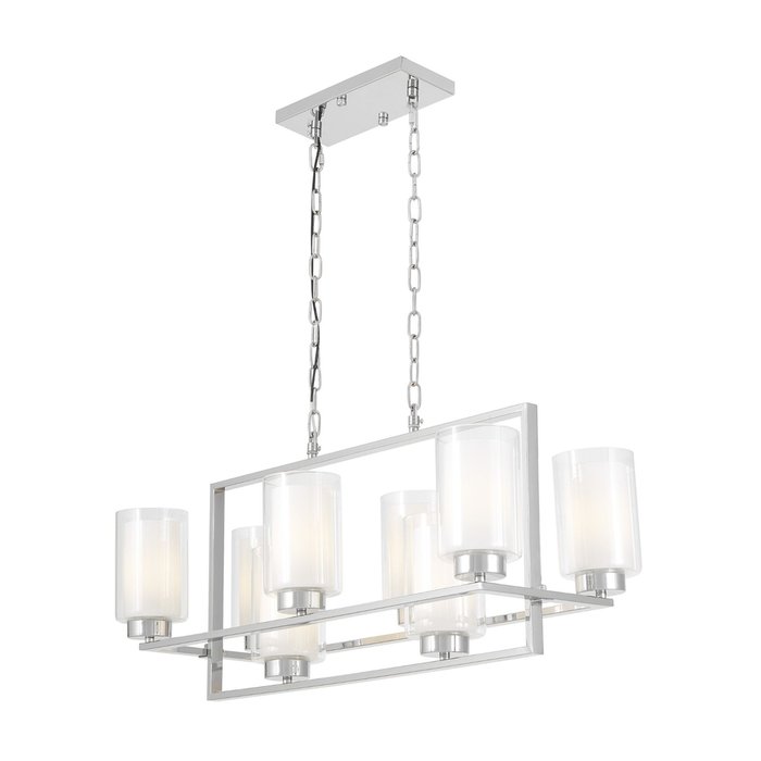 Подвесной светильник Lumina Deco Lino LDP 1239-8 CHR