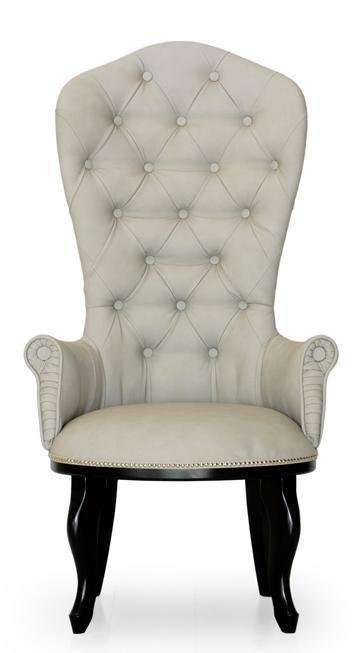 Кресло Классик дизайн 4 светло-серого цвета - купить Интерьерные кресла по цене 29200.0