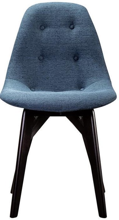 Стул Сканди Блю Арт синего цвета - купить Обеденные стулья по цене 10230.0