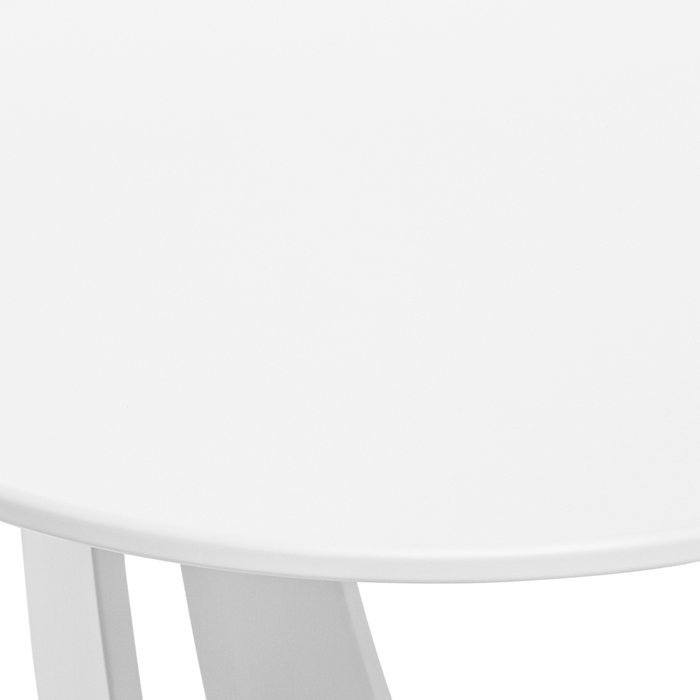 Приставной столик Акцент молочного цвета - лучшие Кофейные столики в INMYROOM