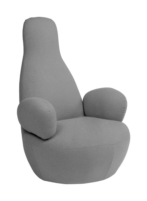 Кресло Bottle Chair серого цвета - купить Бескаркасная мебель по цене 41000.0