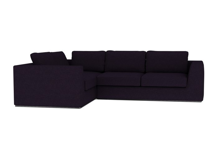 Угловой диван-кровать Igarka фиолетового цвета