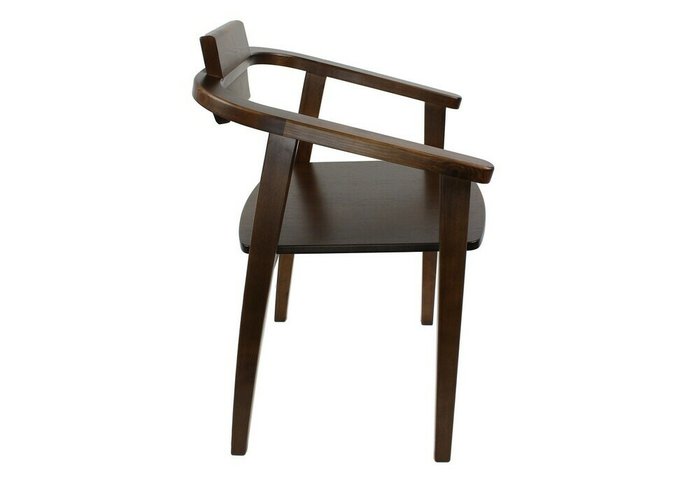 Стул-кресло Дублин коричневого цвета - лучшие Обеденные стулья в INMYROOM