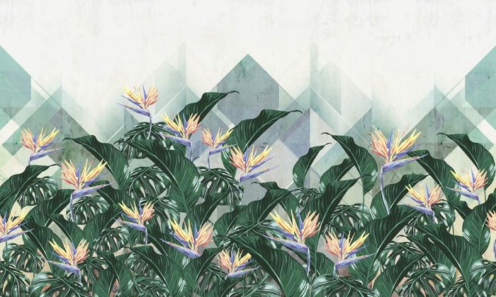 Дизайнерские обои Royal Strelitzia Дизайнерские обои Royal Strelitzia