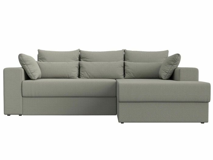 Угловой диван-кровать Майами бежевого цвета правый угол - купить Угловые диваны по цене 49999.0