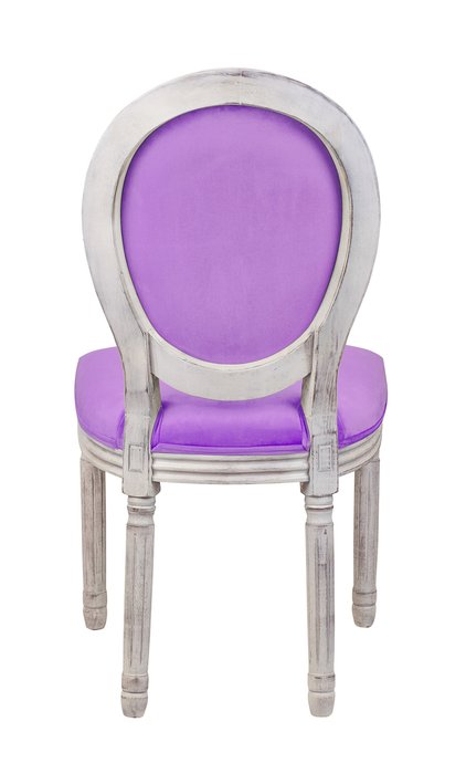 Интерьерный стул Volker purple пурпурного цвета - лучшие Обеденные стулья в INMYROOM