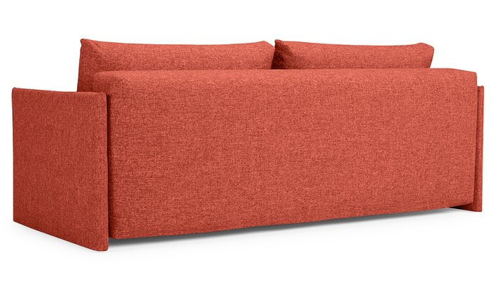 Диван-кровать Коя красного цвета - лучшие Прямые диваны в INMYROOM