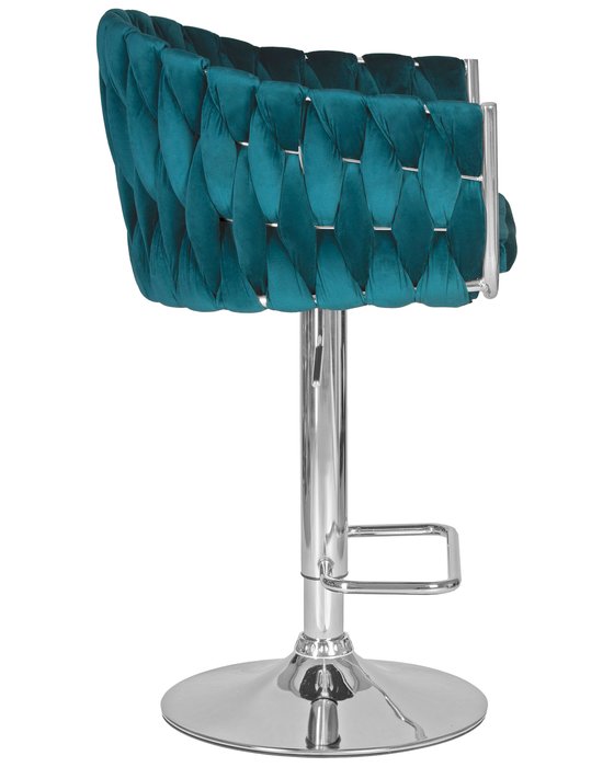 Стул барный Marcel цвета морской волны - лучшие Барные стулья в INMYROOM