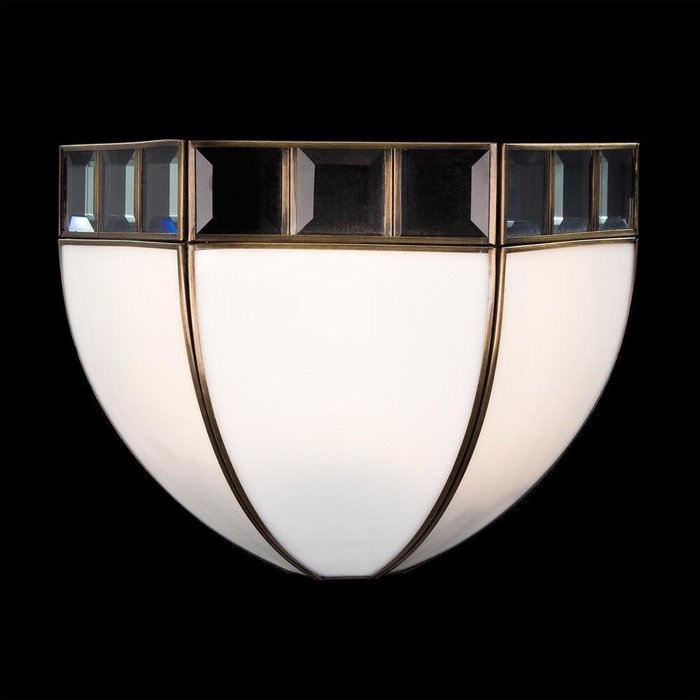Citilux Шербург-1 CL440312 Бра витражное Бронза Citilux Шербург-1 CL440312 Бра витражное Бронза