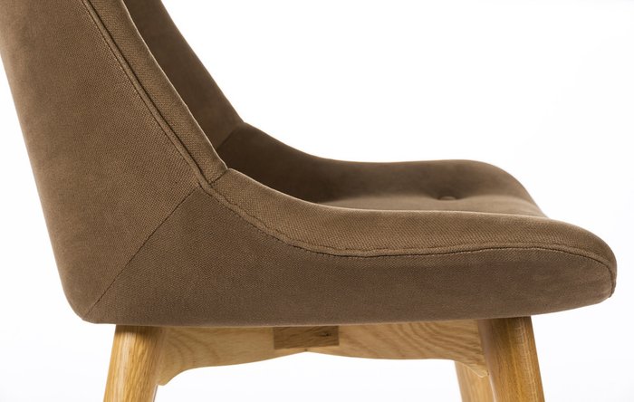 Стул Bontempi коричневого цвета - лучшие Обеденные стулья в INMYROOM