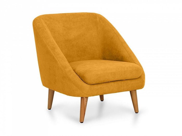 Кресло Corsica желтого цвета  - купить Интерьерные кресла по цене 33390.0
