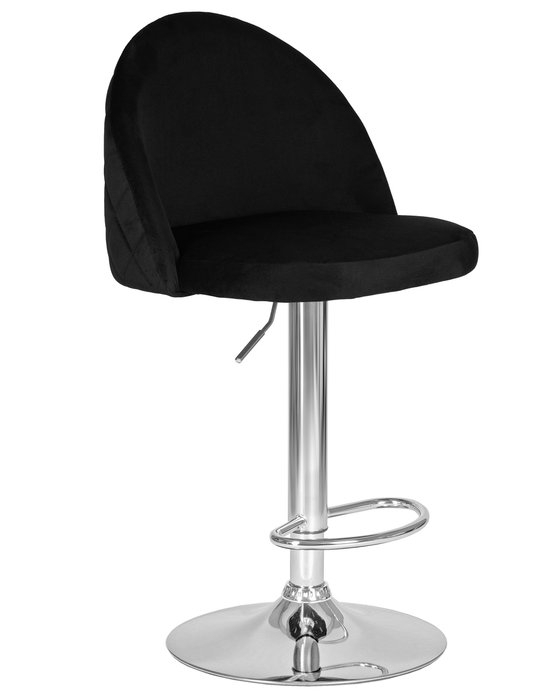 Стул барный Milana черного цвета - купить Барные стулья по цене 6280.0