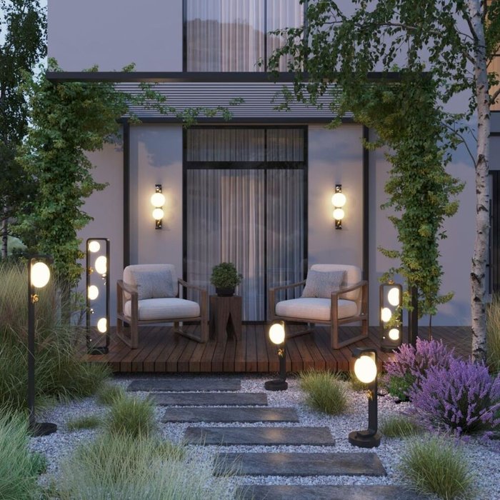 Ландшафтный светильник Luma 5434/3FB (акрил, цвет белый) - лучшие Наземные светильники в INMYROOM Ландшафтный светильник Luma 5434/3FB (акрил, цвет белый) - лучшие Наземные светильники в INMYROOM