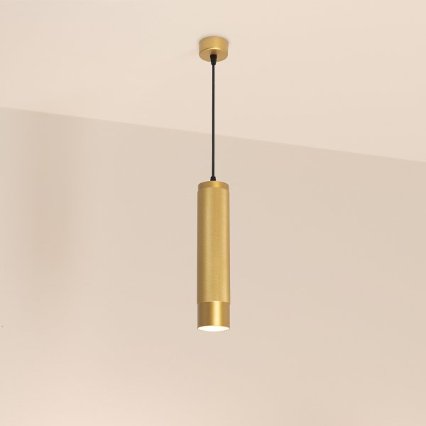Подвесной светильник SP-Spicy-Hang 033666 (пластик, цвет золото) - купить Подвесные светильники по цене 6369.0