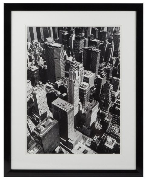 Постер с паспарту в раме Chrysler Building  