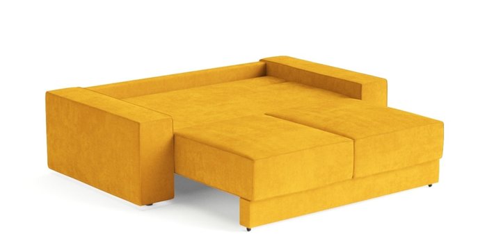 Диван-кровать Модесто желтого цвета - купить Прямые диваны по цене 73039.0