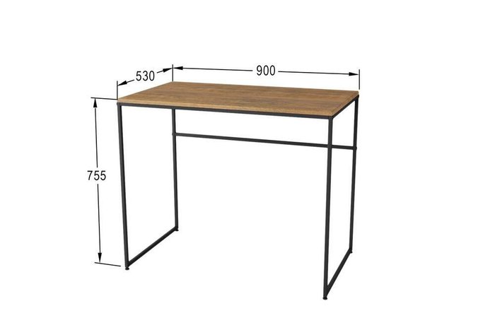 Стол письменный Компакт цвета дуб американский - купить Письменные столы по цене 7720.0