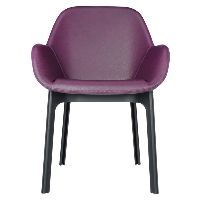 Стул Clap черно-фиолетового цвета - купить Обеденные стулья по цене 78377.0