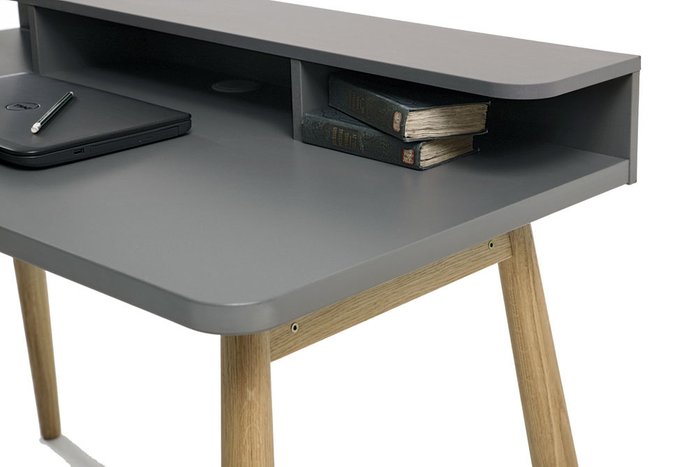 Письменный стол Farsta Desk серого цвета - купить Письменные столы по цене 57500.0
