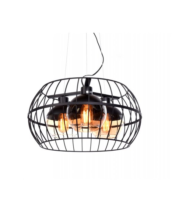 Подвесной светильник Lumina Deco Optis LDP 11765-3 BK Подвесной светильник Lumina Deco Optis LDP 11765-3 BK